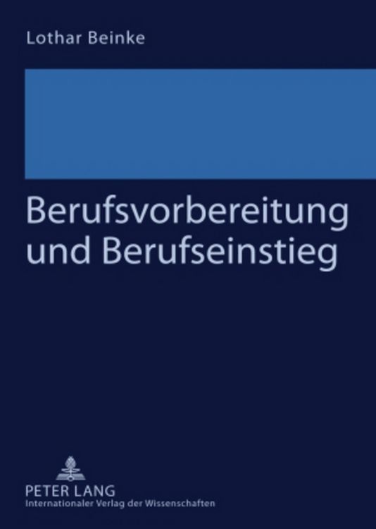 Produktbild: Berufsvorbereitung und Berufseinstieg
