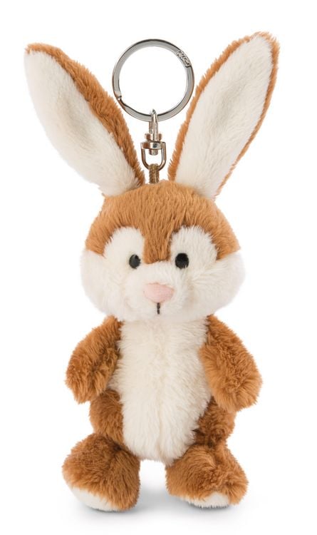 Produktbild: NICI 47330 - Forest Friends, Schl&uuml;sselanh&auml;nger Hase Poline Bunny, Pl&uuml;sch, 10 cm