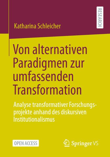 Produktbild: Von alternativen Paradigmen zur umfassenden Transformation