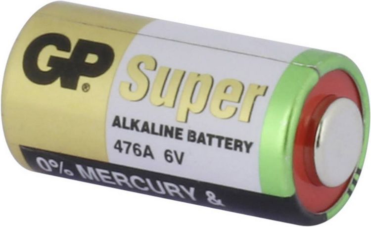 Produktbild: GP GP476A769C1 Spezial-Batterie 476A Alkali-Mangan 6V 105 mAh