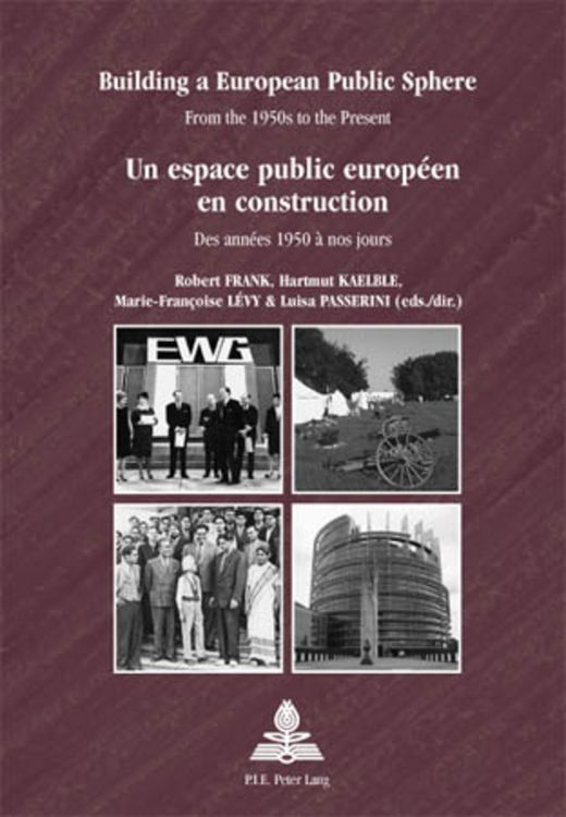Produktbild: Building a European Public Sphere / Un espace public europ&eacute;en en construction