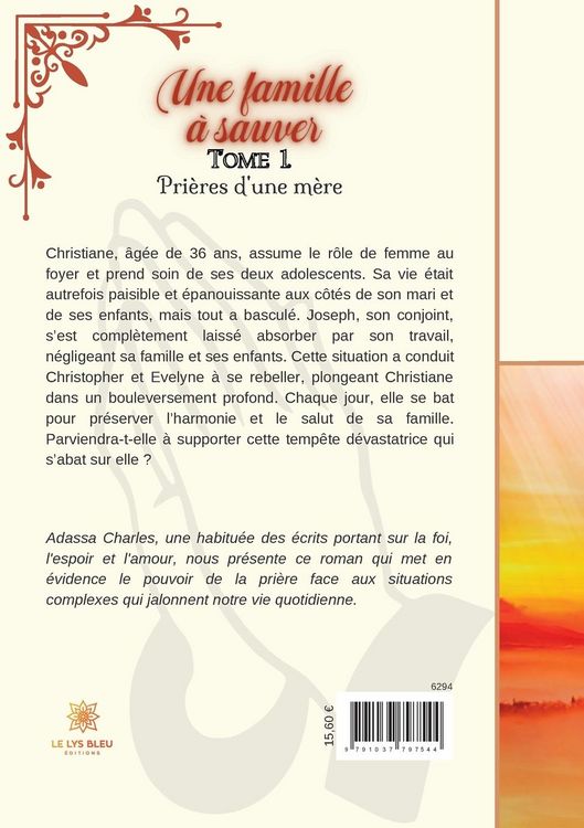 Produktbild: Adassa Charles: Famille &agrave; sauver