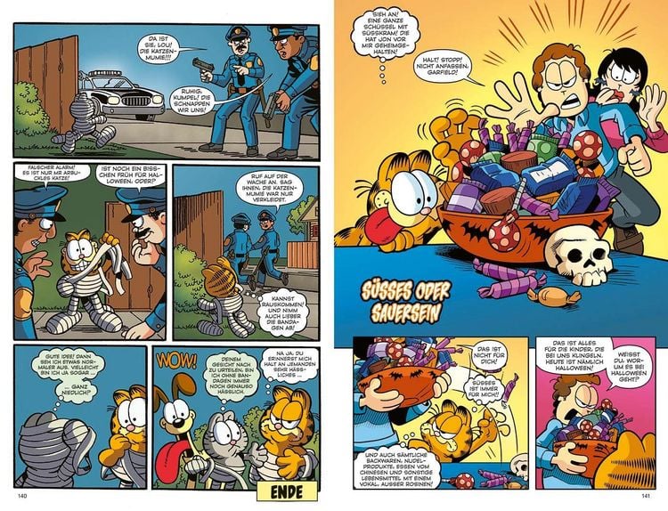 Produktbild: Lesefutter - Vollfarbige Garfield Comic-Geschichten