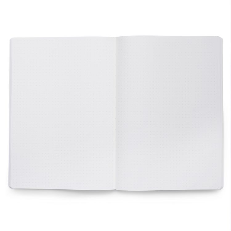 Produktbild: Notizbuch A4 Hardcover Punktiert Midnight Black