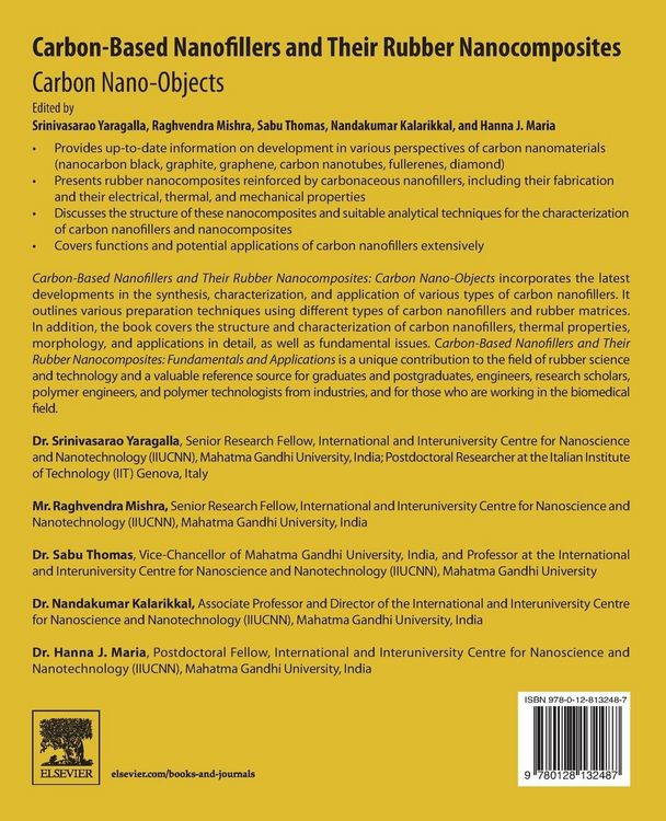 Produktbild: Carbon-Based Nanofillers and Their Rubber Nanocomposites