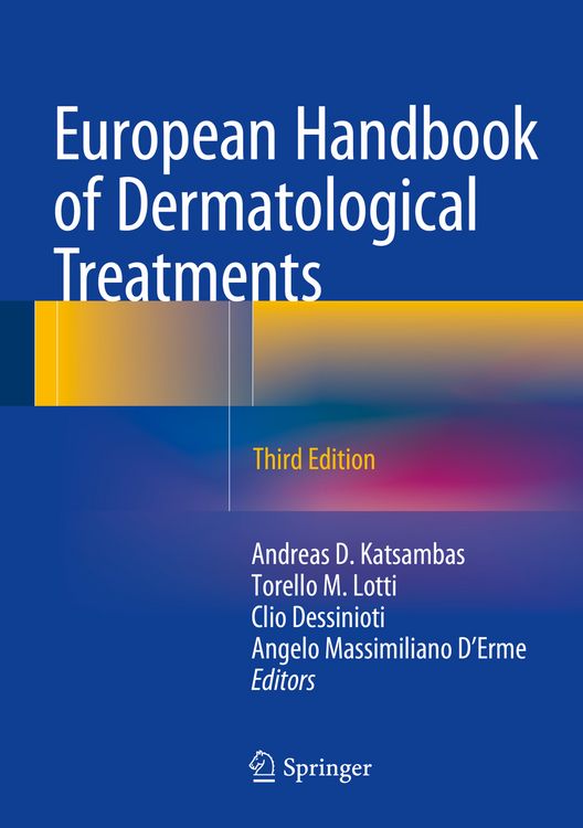 Produktbild: European Handbook of Dermatological Treatments