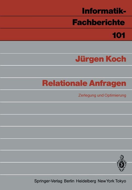 Produktbild: Relationale Anfragen