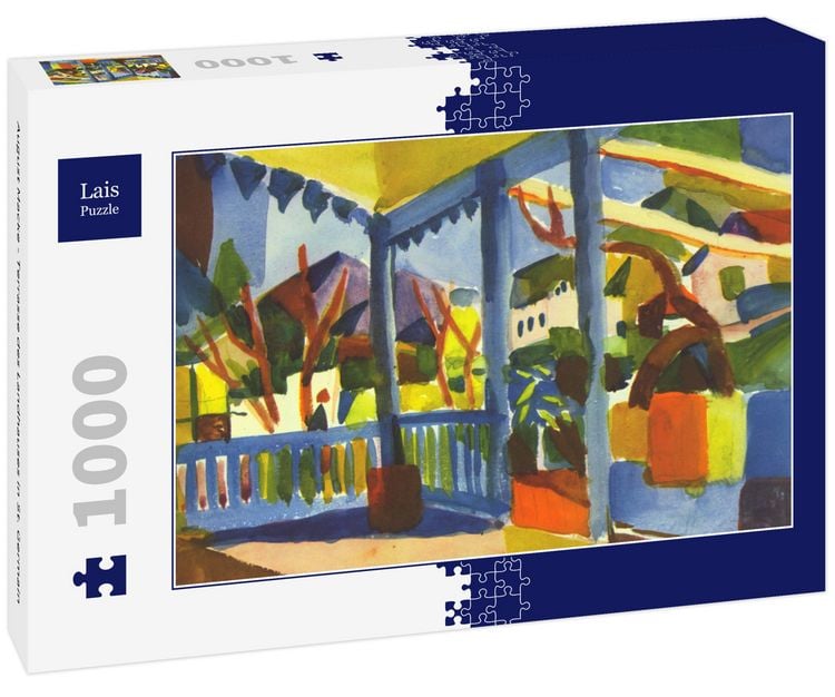 Produktbild: Lais Puzzle August Macke - Terrasse des Landhauses in St. Germain 1000 Teile