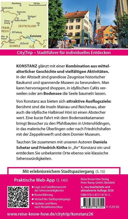 Produktbild: Reise Know-How CityTrip Konstanz