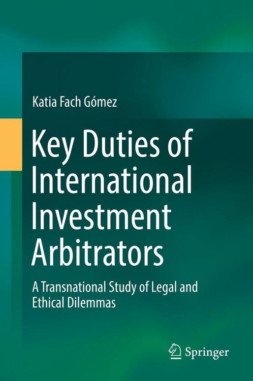 Produktbild: Key Duties of International Investment Arbitrators