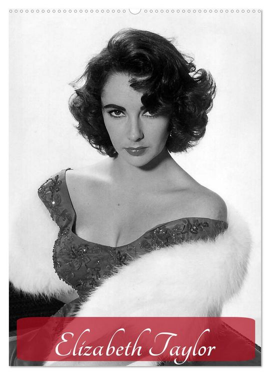 Produktbild: Elizabeth Taylor (Wandkalender 2026 DIN A2 hoch), CALVENDO Monatskalender