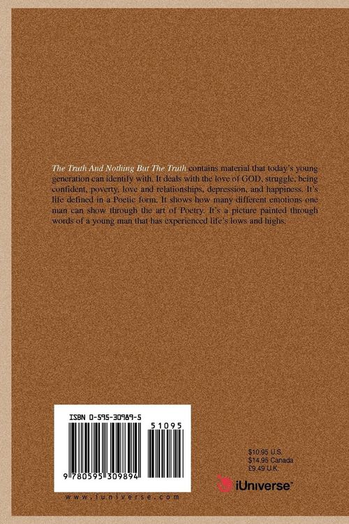 Produktbild: The Truth and Nothing But the Truth