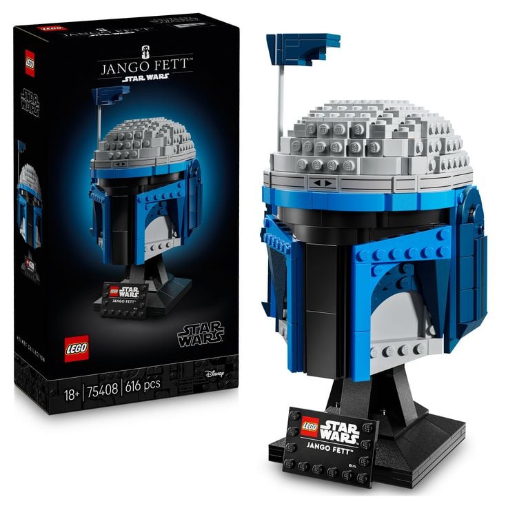Bild vom Artikel LEGO Star Wars 75408 Angriff der Klonkrieger: Jango Fett Helm vom Autor 