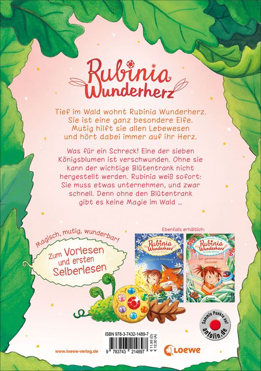 Produktbild: Rubinia Wunderherz, die mutige Waldelfe (Band 6) - Das R&auml;tsel der K&ouml;nigsblume