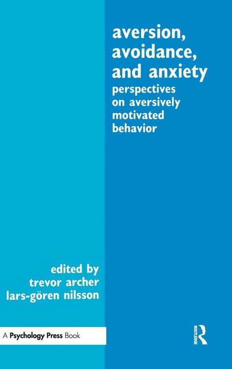 Produktbild: Aversion, Avoidance, and Anxiety