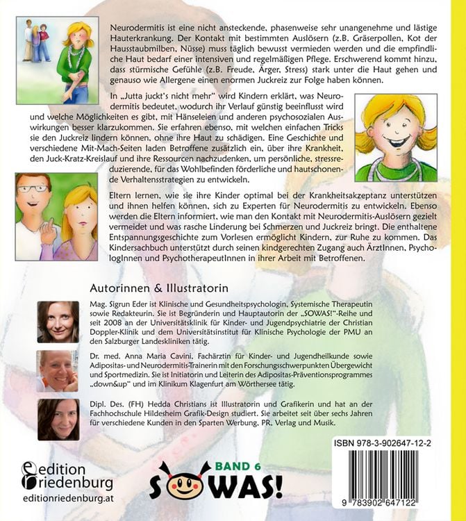 Produktbild: Jutta juckt's nicht mehr - Hilfe bei Neurodermitis - ein Sachbuch f&uuml;r Kinder und Erwachsene
