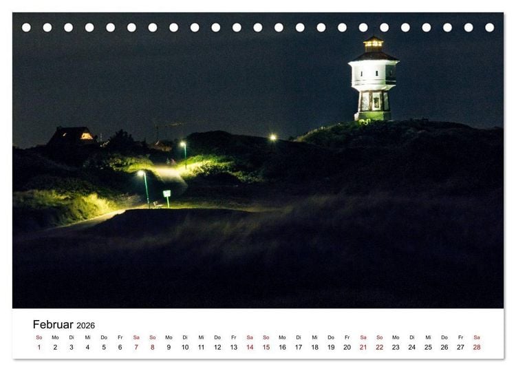 Produktbild: Langeoog &ndash; Ein Herbst auf der Insel des Lebens (Tischkalender 2026 DIN A5 quer), CALVENDO Monatskalender