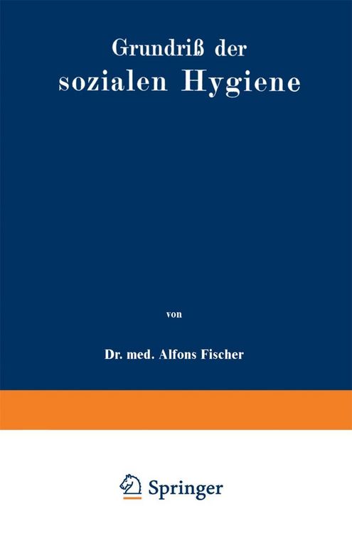 Produktbild: Grundri&szlig; der sozialen Hygiene