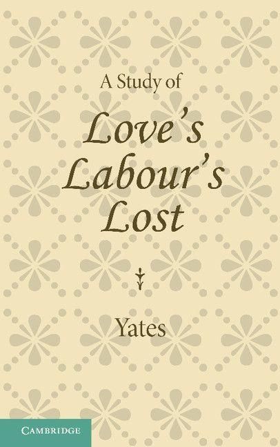 Produktbild: A Study of Love's Labour's Lost