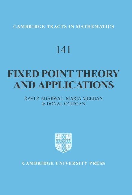 Produktbild: Fixed Point Theory and Applications
