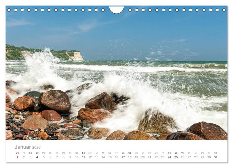 Produktbild: R&uuml;gen ein Sommertraum (Wandkalender 2026 DIN A4 quer), CALVENDO Monatskalender