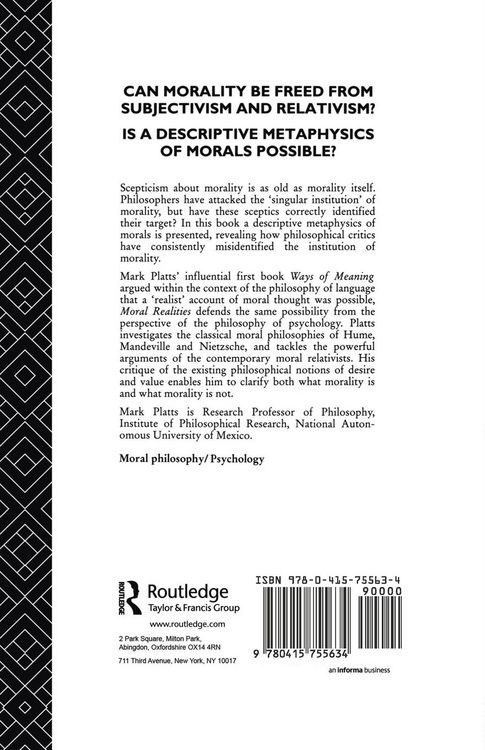 Produktbild: Moral Realities