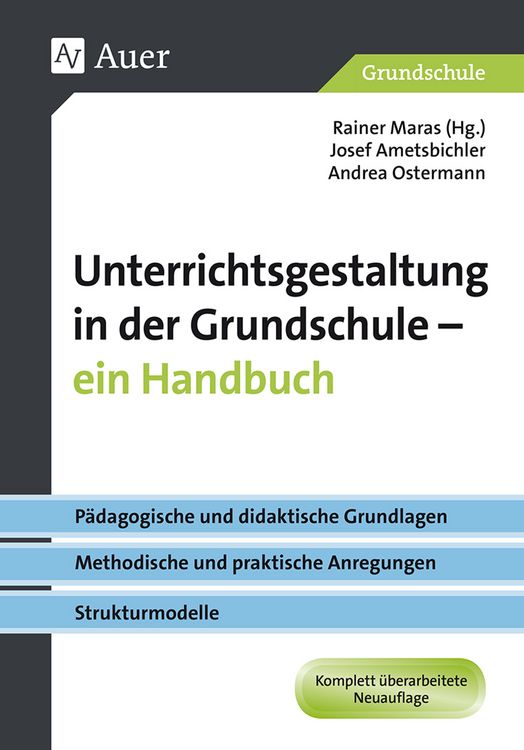 Produktbild: Unterrichtsgestaltung in der Grundschule. Ein Handbuch