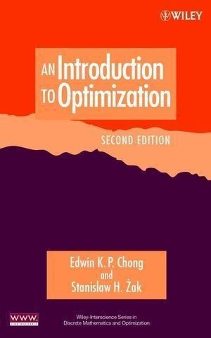 Produktbild: An Introduction to Optimization