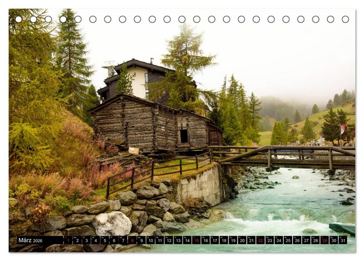 Produktbild: Schweizer Sch&ouml;nheiten (Tischkalender 2026 DIN A5 quer), CALVENDO Monatskalender