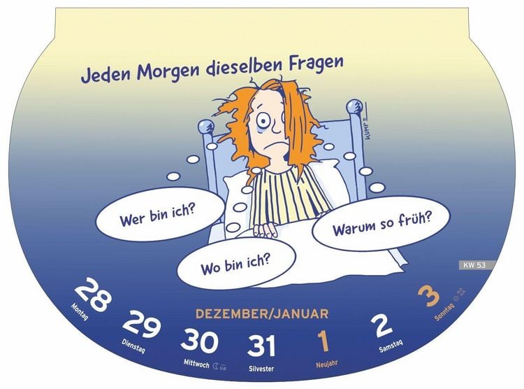 Produktbild: Dumme Spr&uuml;che Kalender 2027 - F&uuml;r Gescheite!