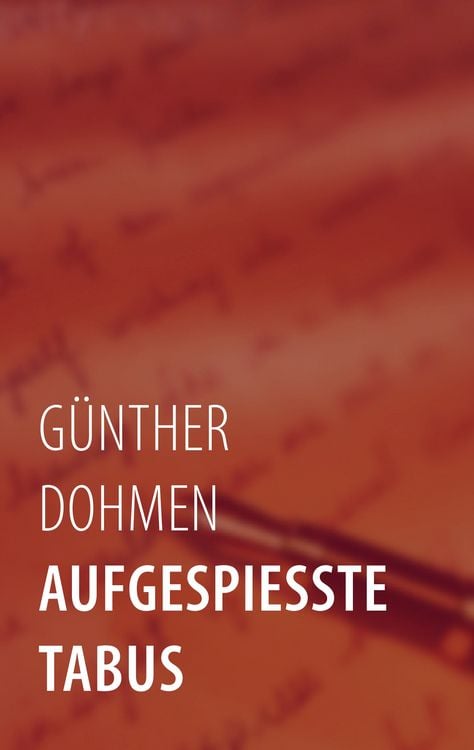 Produktbild: Aufgespiesste Tabus