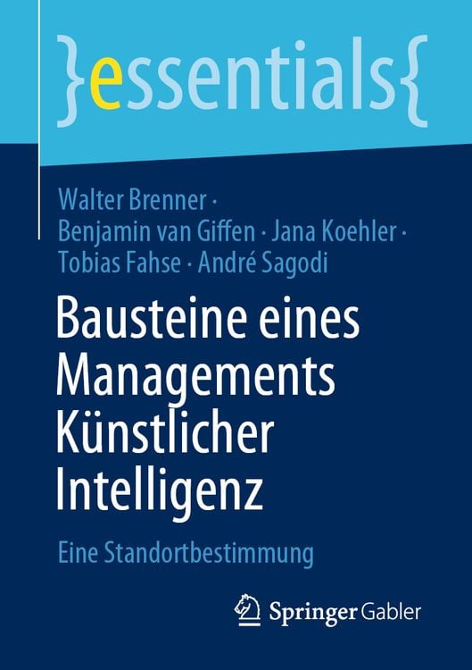 Produktbild: Bausteine eines Managements Künstlicher Intelligenz