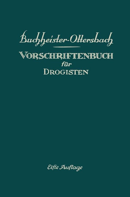 Produktbild: Vorschriftenbuch f&uuml;r Drogisten