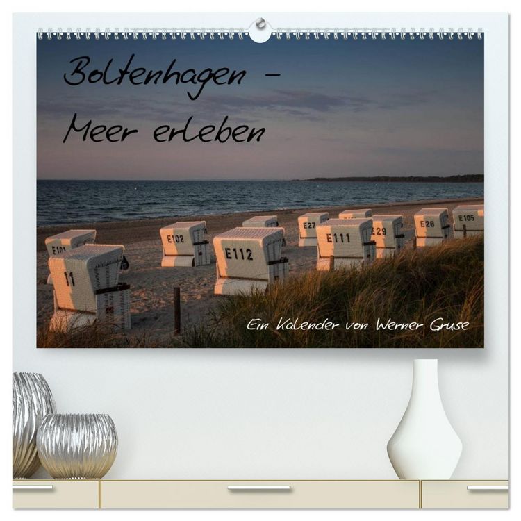 Produktbild: Boltenhagen - Meer erleben (hochwertiger Premium Wandkalender 2026 DIN A2 quer), Kunstdruck in Hochglanz