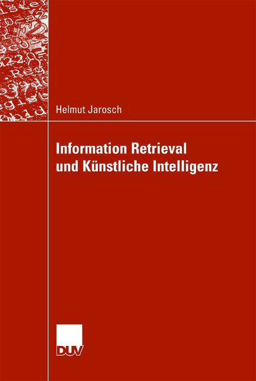 Produktbild: Information Retrieval und k&uuml;nstliche Intelligenz