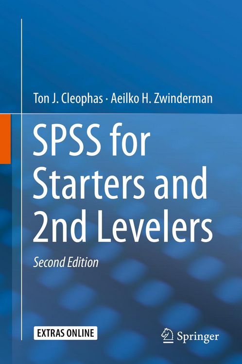 Produktbild: SPSS for Starters and 2nd Levelers