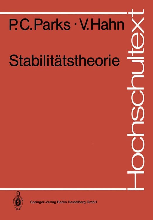 Produktbild: Stabilit&auml;tstheorie