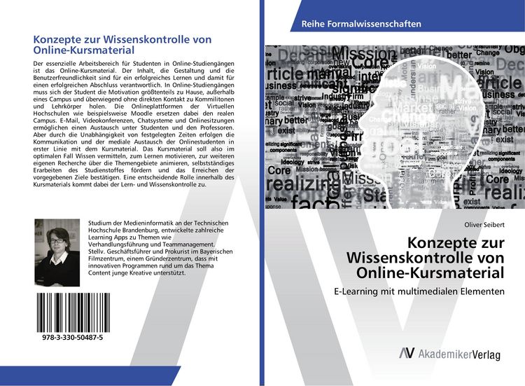 Produktbild: Konzepte zur Wissenskontrolle von Online-Kursmaterial