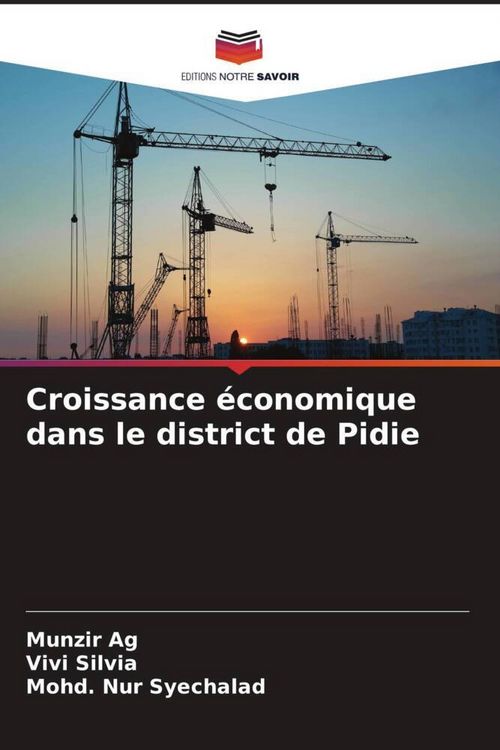Produktbild: Croissance &eacute;conomique dans le district de Pidie
