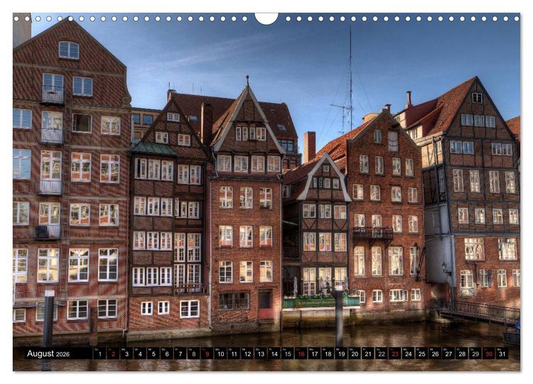 Produktbild: Europ&auml;ische St&auml;dte (Wandkalender 2026 DIN A3 quer), CALVENDO Monatskalender