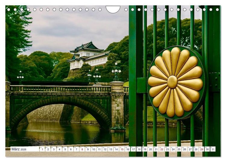 Produktbild: Typisch Japan. Wahrheiten und Klischees &uuml;ber die Japaner (Wandkalender 2026 DIN A4 quer), CALVENDO Monatskalender