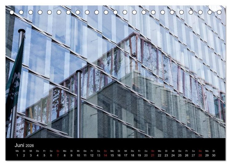 Produktbild: Hafencity Hamburg &ndash; die Perspektive (Tischkalender 2026 DIN A5 quer), CALVENDO Monatskalender