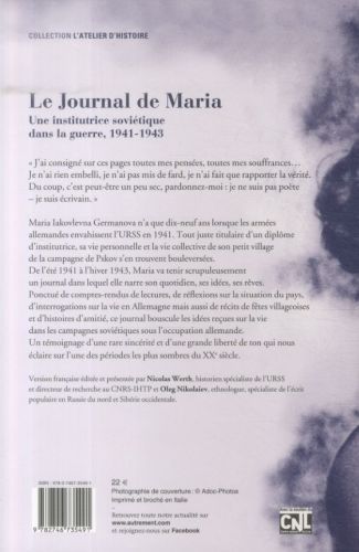 Produktbild: Le journal de Maria