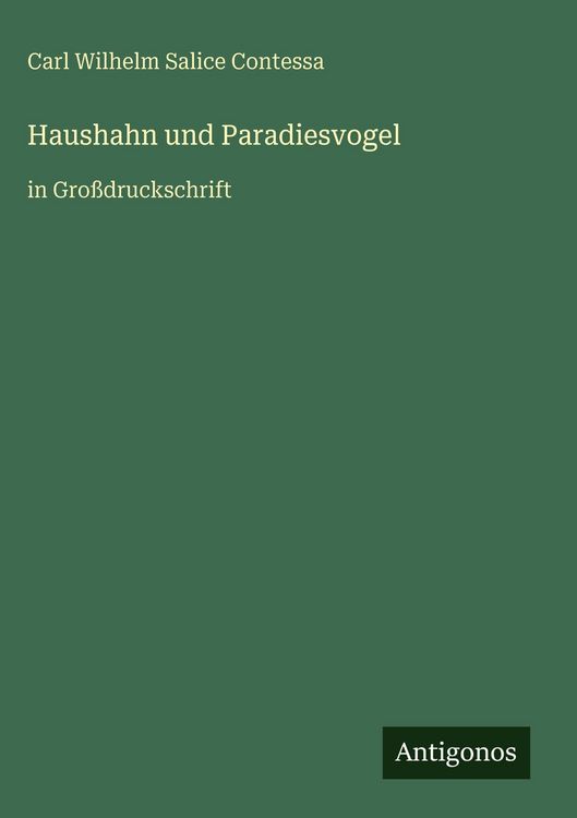 Produktbild: Haushahn und Paradiesvogel