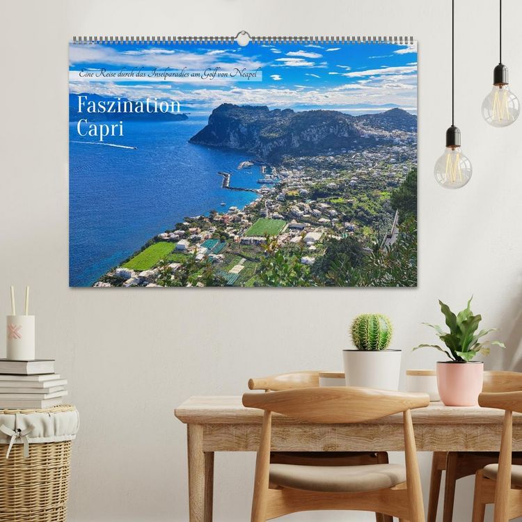 Produktbild: Faszinierendes Capri (Wandkalender 2026 DIN A2 quer), CALVENDO Monatskalender