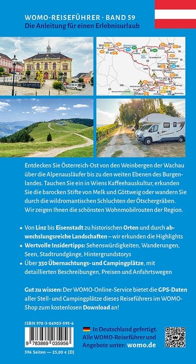 Produktbild: Entdeckertouren mit dem Wohnmobil &Ouml;sterreich Der Osten