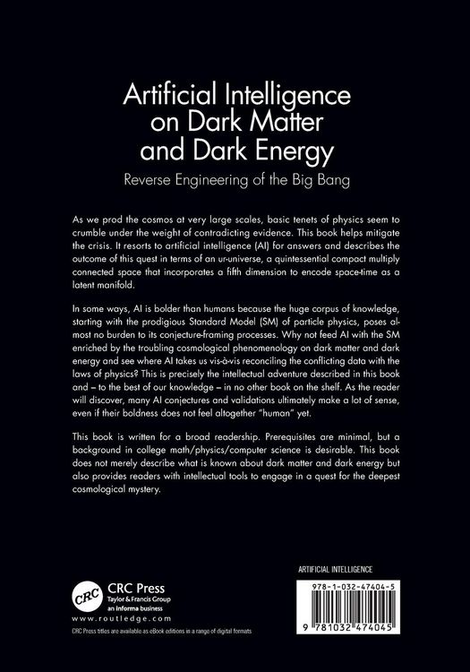 Produktbild: Artificial Intelligence on Dark Matter and Dark Energy