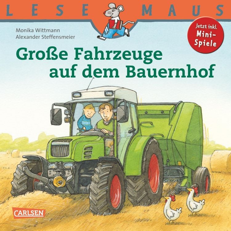 Produktbild: LESEMAUS: Gro&szlig;e Fahrzeuge auf dem Bauernhof