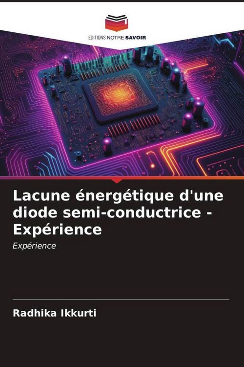Produktbild: Lacune &eacute;nerg&eacute;tique d'une diode semi-conductrice - Exp&eacute;rience