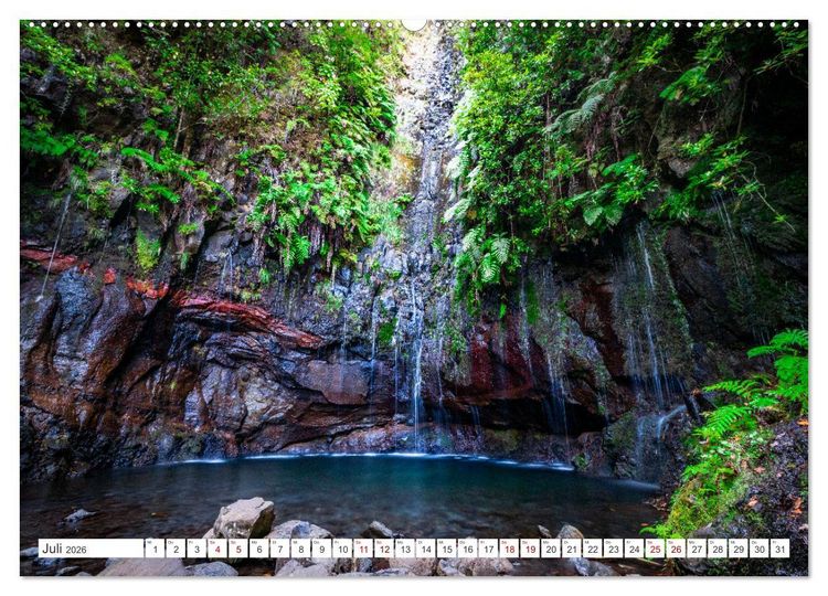 Produktbild: Madeira - Eine Perle im Atlantischen Ozean (Wandkalender 2026 DIN A2 quer), CALVENDO Monatskalender